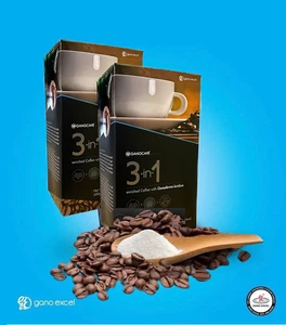 Gano Excel GanoCafe 3-in-1 Coffee - 2 Pack - Picture 1 of 1