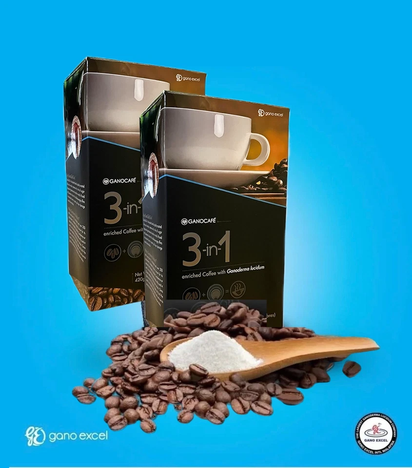 Gano Excel GanoCafe 3-in-1 Coffee - 2 Pack - Image 1 of 1
