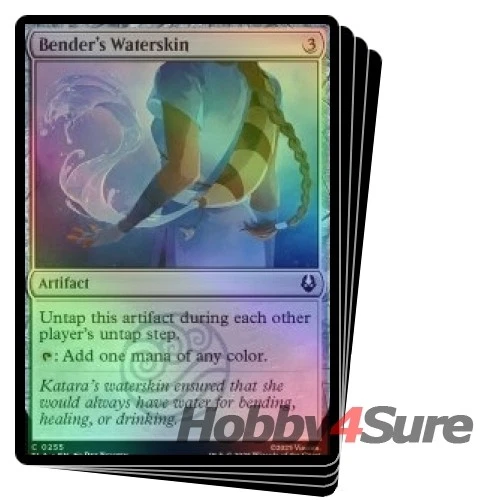 Foil Bender's Waterskin X4 M/NM Magic MTG Avatar: The Last Airbender - Image 1 of 1