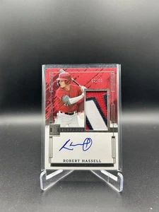 2024 Panini Impeccable Robert Hassell RC Patch Auto Elegance /99 - Bild 1 von 2