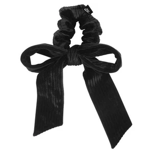 Nike Velvet Oversized Bow Hair Tie Womens One Size Black Comfortable Fit SRT539 - Picture 1 of 10