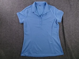Nike Dri-FIT Poloshirt Damen Large blau Performance Golf sportlich 945785-448 - Bild 1 von 10