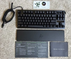Razer Huntsman V3 Pro Tenkeyless Gaming Keyboard Analog Optical Switch Gen-2 NEW - Picture 1 of 1