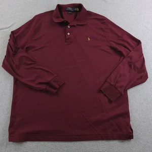 Polo Ralph Lauren Polo Para Hombres XL Manga Larga Calce Clásico Poni Tacto Suave - Imagen 1 de 12