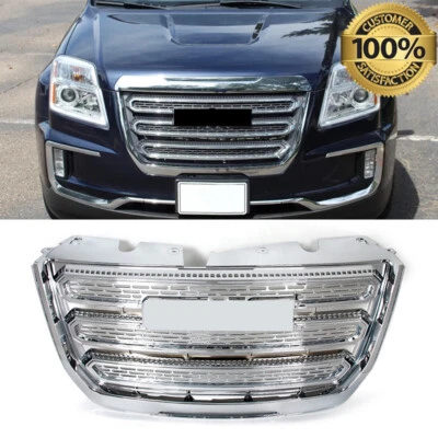 Fit GMC Terrain 2016-2017 Front Bumper Grille Assembly Chrome Trim Insert New - Image 1 of 4