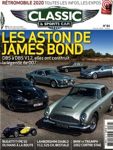 CLASSIC AND SPORTS CAR F S2 Nr. 84 Les ASTON MARTIN de JAMES BMW 2002 TRIUMPHSTAG - Bild 1 von 1
