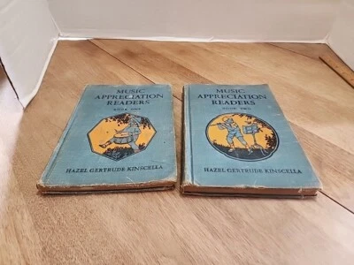 Music Appreciation Readers By Hazel Gertrude Kinscella 1926 Editions Books 1 & 2 - Image 1 of 4
