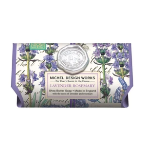 Michel Design Works große 8,7 Oz. handwerkliche Badeseife Paris Lavendel Rosmarin - Bild 1 von 1