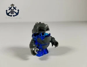 LEGO 2009 Minifigure Power Miners Rock Monster - Glaciator Trans-Dark Blue pm004 - Picture 1 of 1