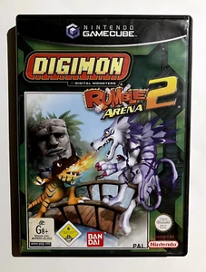 Digimon Rumble Arena 2 2004 Nintendo Gamecube Game RARE Complete Oz PAL Release - Picture 1 of 4
