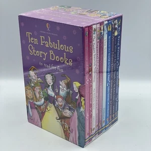 Usborne Young Reading "Ten Fabulous Story Books” 10 x Book Set • New & Sealed - Picture 1 of 9