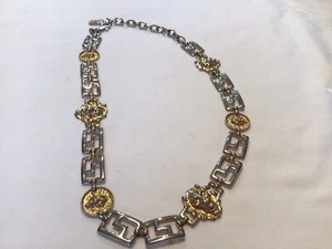 Vintage Gold & Silberfarben Löwe Gürtel Made in Korea - Bild 1 von 7