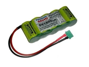 Leistungs Empfängerakku Panasonic KR-1800SCE 6V1800 mAh mit MPX Buchse ... - Picture 1 of 1