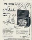 Magazine Ad - 1950 - Motorola Portable Radio - Jewel Box Model 5J1