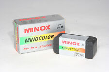 MINOX Film Minocolor 100 30EXP. Ablaufdatum 02/99 in OVP