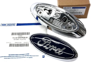 Cornice ed emblema alloggiamento fotocamera posteriore portellone Ford F-150 2009-2014 OEM aggiornati - Foto 1 di 12