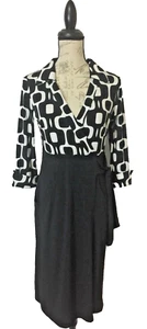 AGB Dress Size 6 Trending Women's Retro Designer Boho 60s Andy Worhol Barbie - Picture 1 of 8