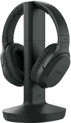 Sony - WHRF400 RF Wireless Headphones - Black - Image 1 of 4