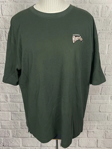 NWT Antigua Sacramento River Cats Green Pique Shirt Pullover Chest Patch XL Cover