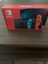 Nintendo Switch 32GB Gray Console with Neon Red and Neon Blue Joy-Con