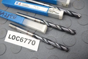 REGRIND OSG 8.5MM CARBIDE DRILL 8692850 COOLANT LOT OF 3  LOC6770 - Picture 1 of 6