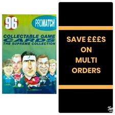 ProMatch Premier League 96 Football Cards Base Set Pick your Cards 