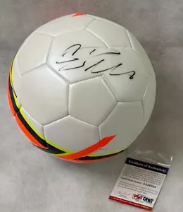 CRISTIANO RONALDO Hand Signed Soccer Ball + PSA DNA Authentication - Picture 1 of 5