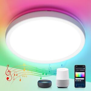 6W LED Recessed Ceiling Light RGB Colour Changing Dimmable 68mm Spot Downlights