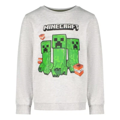 Gamer Minecraft Creeper TNT Kinder Jungen Pulli Pullover Gr. 134-152