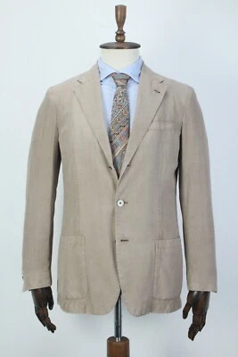Chaqueta Blazer Abrigo Deportivo CORNELIANI ID Marrón Lavado SEERSUCER 50IT 40US/UK Foto 1 de 4