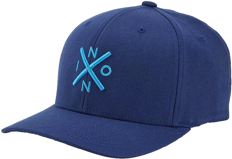 Cap Nixon Exchange Navy Flexfit Curved Visor S M - Imagen 1 de 1