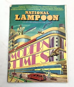 National Lampoon Magazine Modern Times July 1973 Prophetic Visions Issue V1#40 - Picture 1 of 10