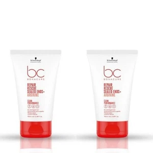 2X Schwarzkopf Professional Bonacure Peptide Repair Rescue Sealed Ends - 100ml - Picture 1 of 9