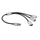 Multi USB Host Power Splitter USB Adapter to USB OTG Male Female Cable