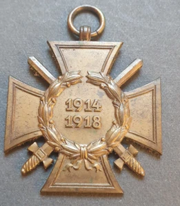 Eisernes Kreuz EK mit Schwertern 1.WK- 1914-1918 Pforzheim Replik - Sammler - Bild 1 von 2
