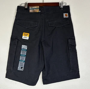 Pantalones Cortos Carhartt Rugged Flex Rigby Cargo Para Hombre 30 Gris Calce Relajado 103542 Nuevos con Etiquetas - Imagen 1 de 11