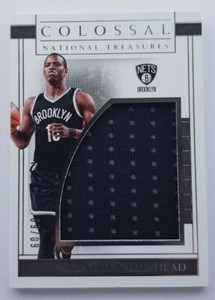 2016-17 National Treasures Colossal Rookie Materials Isaiah Whitehead #60/60