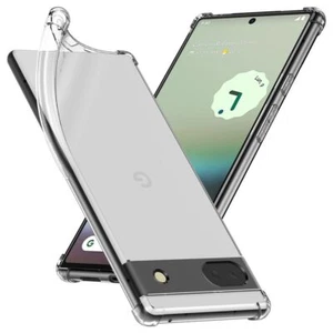 Coque Google Pixel 6A Etui Housse Silicone Gel Rebords Renforcés Antichoc - Photo 1 sur 5