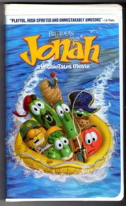VHS TAPE 2003 JONAH A VEGGIETALES ANIMATED FHE MOVIE #13452 IN CLAM SHELL CASE - Picture 1 of 2