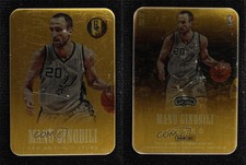 2013-14 Panini Gold Standard Metal Manu Ginobili #89 HOF