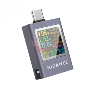 USB Type-C Tester LED Display Voltmeter Ammeter DC Current Voltage Meter Power - Picture 1 of 24