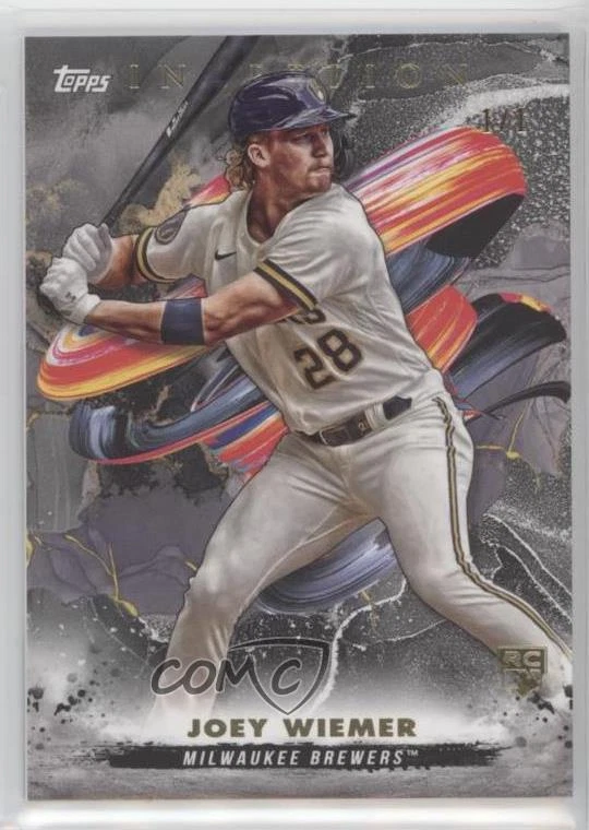 2023 Topps Inception Inception 1/1 Joey Wiemer #112 Rookie RC