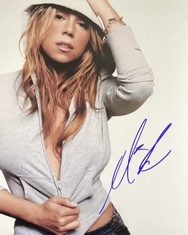 MARIAH CAREY AUTHENTIC SIGNED 10X8 PHOTO ACOA/AFTAL#198 Cover