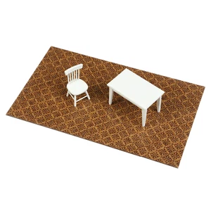 Dolls House Parquet Floor Miniature 1:12 Flooring Dollhouse Accessories 16PCS - Picture 1 of 9