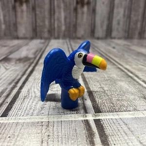Imaginext Gorilla Mountain Toucan Ersatzfigur blau weiß - Bild 1 von 6