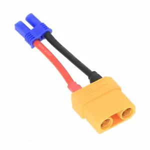 EC2 Female to XT90 Female cable 16AWG 5CM wire For RC Battery Hobbies Toys FPV - Picture 1 of 2