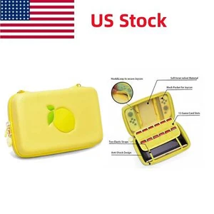 For Switch Lemon Console Hard Shell Carrying Case Portable Storage Bag Travel US - Picture 1 of 12