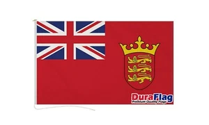 JERSEY ROJO BANDERA 90cm x 60cm BANDERA DURAFLAG Cuerda y palanca de desgaste - Imagen 1 de 6