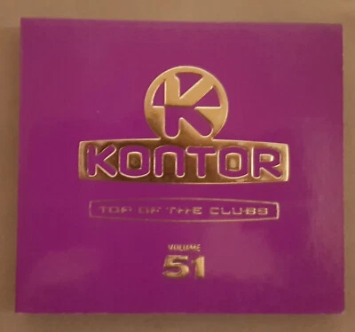 KONTOR -  TOP OF THE CLUBS - VOL.51 - 3 CD´s Zustand gt. - Bild 1 von 4