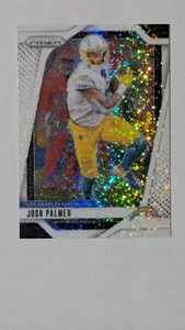 JOSH PALMER #159 2024 PANINI PRIZM FOOTBALL WHITE SPARKLE PRIZMS SP  - Picture 1 of 3